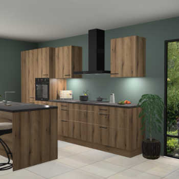 Gouden eiken keuken Spanje 56226