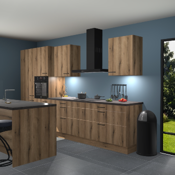 Gouden eiken keuken Spanje 56227