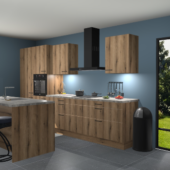 Gouden eiken keuken Spanje 56233