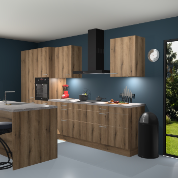 Gouden eiken keuken Spanje 56236