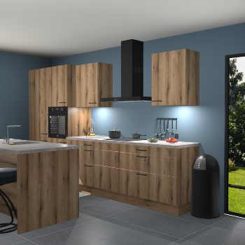 Gouden eiken keuken Spanje 56239