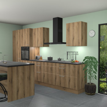 Gouden eiken keuken Spanje 56241