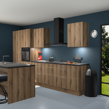 Gouden eiken keuken Spanje 56242