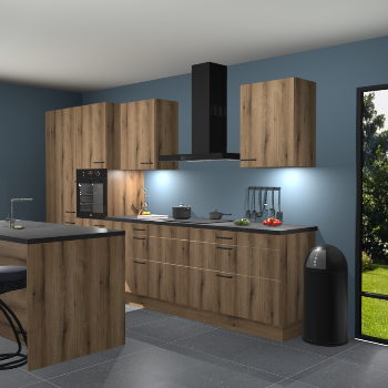 Gouden eiken keuken Spanje 56245