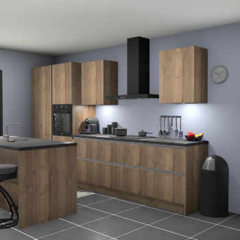 Greeploze Chocolade eiken keuken Spanje 56328