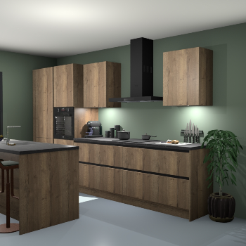 Greeploze Chocolade eiken keuken Spanje 56331