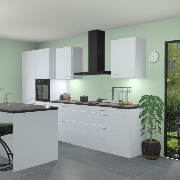 Sneeuwwitte keuken Spanje 56782