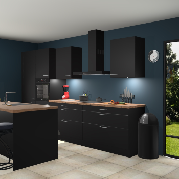 Zwarte keuken Spanje 57036