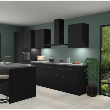 Zwarte keuken Spanje 57059