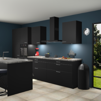 Zwarte keuken Spanje 57069