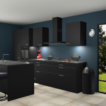 Zwarte keuken Spanje 57081