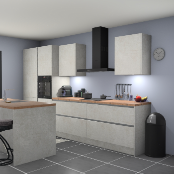 Greeploze Beton opaal keuken Spanje 57091