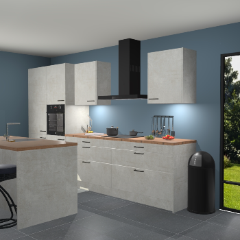 Beton opaal keuken Spanje 57093