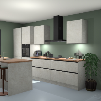 Greeploze Beton opaal keuken Spanje 57094