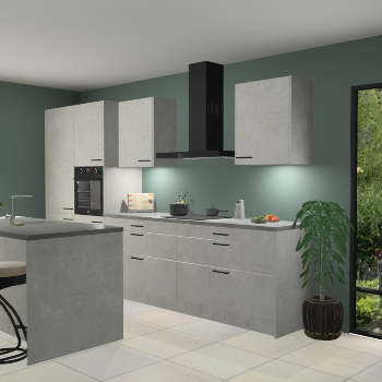 Beton opaal keuken Spanje 57104