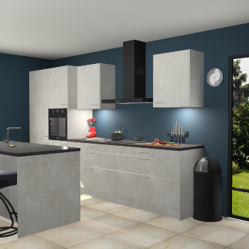 Beton opaal keuken Spanje 57108