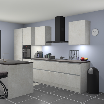 Greeploze Beton opaal keuken Spanje 57109