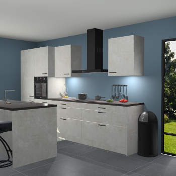 Beton opaal keuken Spanje 57111