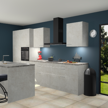 Beton opaal keuken Spanje 57114