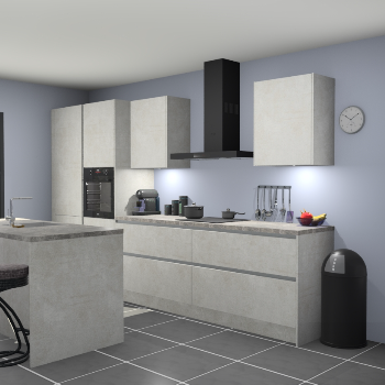 Greeploze Beton opaal keuken Spanje 57115