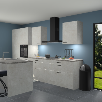 Beton opaal keuken Spanje 57117