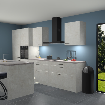 Beton opaal keuken Spanje 57123