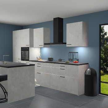 Beton opaal keuken Spanje 57129