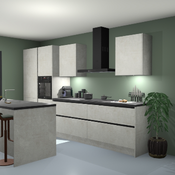 Greeploze Beton opaal keuken Spanje 57130