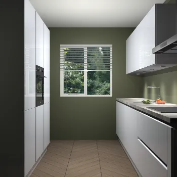 Sneeuwwitte hoogglans greeploze keuken Davao 60403