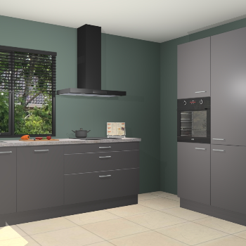 Onyxgrijze keuken Monaco 58977