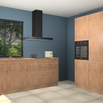 Astoria eiken keuken Monaco 59198