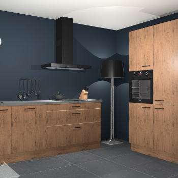 Astoria eiken keuken Monaco 59216