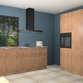 Astoria eiken keuken Monaco 59224