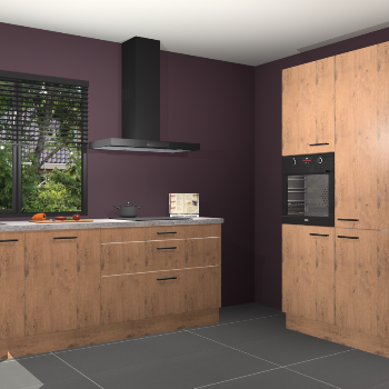 Astoria eiken keuken Monaco 59241