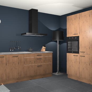 Astoria eiken keuken Monaco 59243