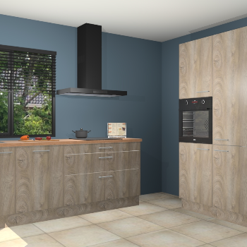 Cantaro eiken keuken Monaco 59468