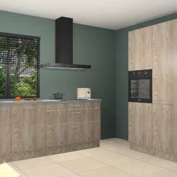 Cantaro eiken keuken Monaco 59494