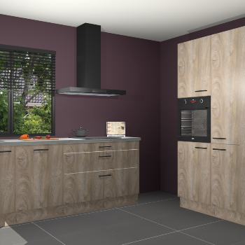 Cantaro eiken keuken Monaco 59496