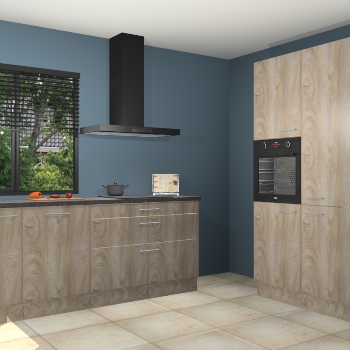 Cantaro eiken keuken Monaco 59499