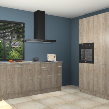 Cantaro eiken keuken Monaco 59505