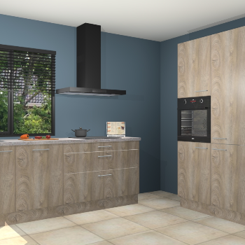 Cantaro eiken keuken Monaco 59511