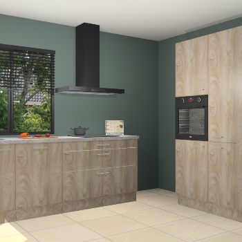 Cantaro eiken keuken Monaco 59512