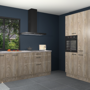 Cantaro eiken keuken Monaco 59515