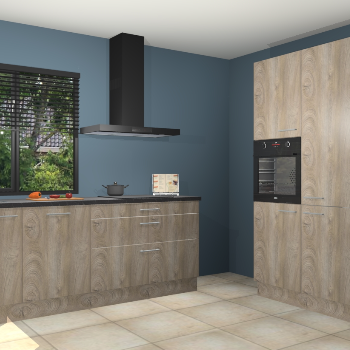 Cantaro eiken keuken Monaco 59517