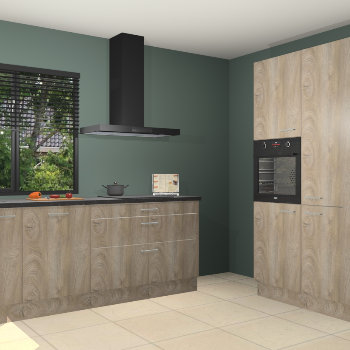 Cantaro eiken keuken Monaco 59518