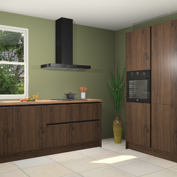 Noten greeploze keuken Monaco 59599