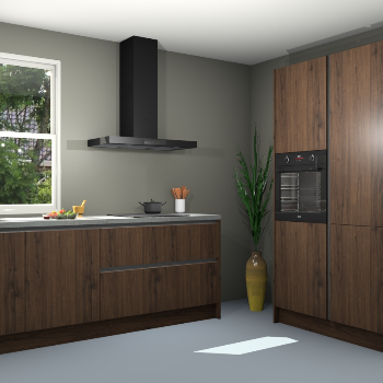 Noten greeploze keuken Monaco 59614