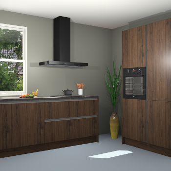 Noten greeploze keuken Monaco 59620