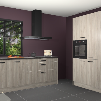 Vuren keuken Monaco 59788