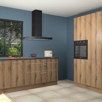 Gouden eiken keuken Monaco 60026